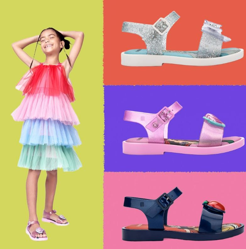 O Lançamento mais fofo do ano: Sandália Infantil Mini Melissa Disney